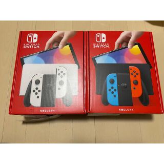 ニンテンドースイッチ(Nintendo Switch)の早い者勝ち！Nintendo Switch有機EL 2台セット(家庭用ゲーム機本体)