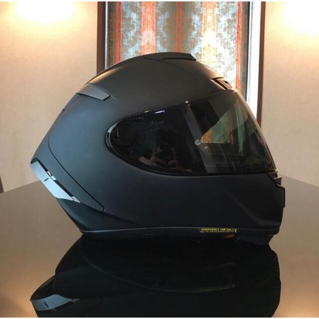 SHOEI X-Fourteen Mサイズ、ミラーシールド、インカム付き