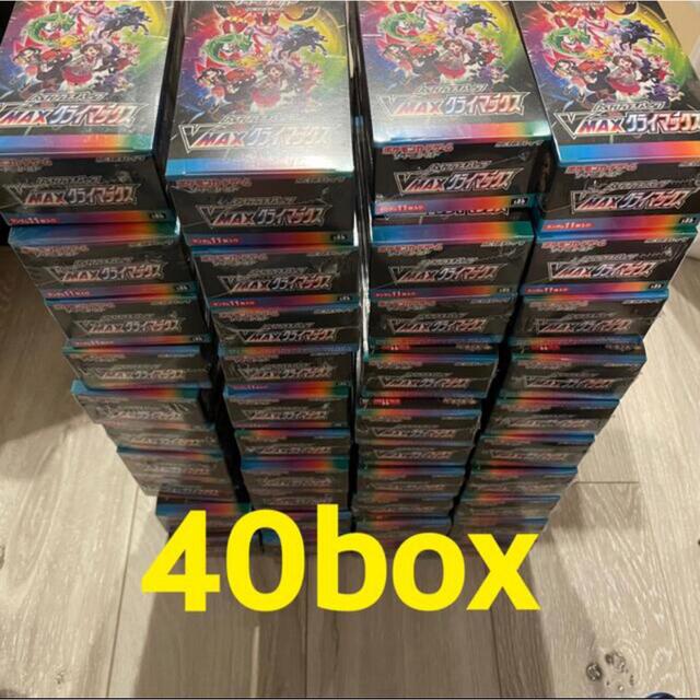 ポケモンカード vmaxクライマックス 40box