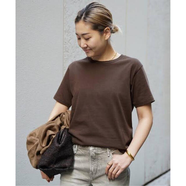 新品☻Deuxieme Classe EVERYDAY Tシャツ☻ブラウン