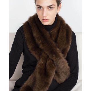 ザラ(ZARA)のトレンド！ZARA  fur tippet❤️(マフラー/ショール)