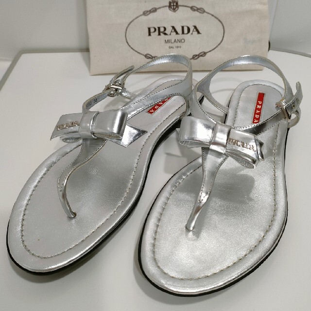 PRADA - ※専用※ 未使用 PRADA リボンサンダルの通販 by kye's shop PRADA - ※専用※ 未使用 PRADA リボンサンダルの通販 by kye's shop