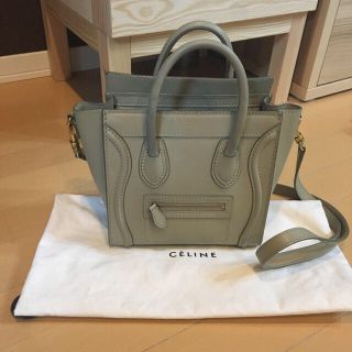 セリーヌ(celine)のセリーヌ ラゲージナノショッパー 美品(ショルダーバッグ)