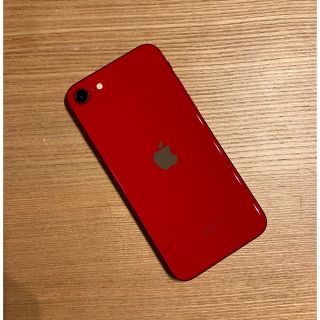 アイフォーン(iPhone)のiPhone SE 2 128GB RED SIMフリー(スマートフォン本体)