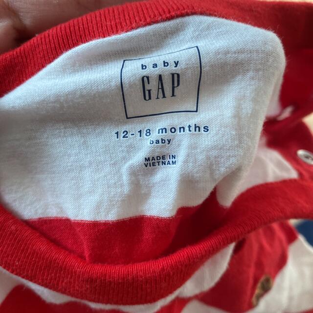 babyGAP(ベビーギャップ)のbabygap babyGAP ロンパース　80 キッズ/ベビー/マタニティのベビー服(~85cm)(ロンパース)の商品写真