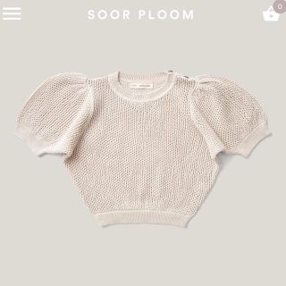 ソーアプルーム(SOOR PLOOM)のtamahi様【6y】soor ploom Mimi Knit Top,Milk(ニット)