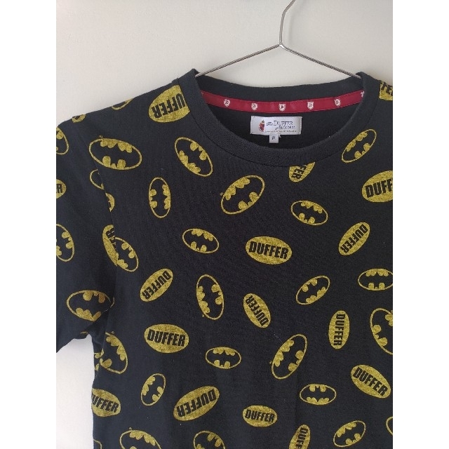 The DUFFER of ST.GEORGE(ザダファーオブセントジョージ)のDuffer✕Batman(バットマン)marble　コラボtシャツ　M メンズのトップス(Tシャツ/カットソー(半袖/袖なし))の商品写真