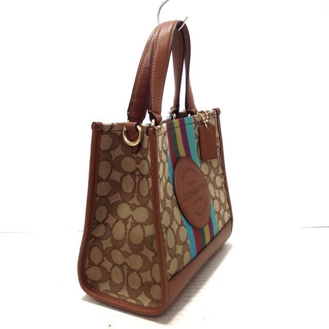 COACH(コーチ) トートバッグ美品 C5637 fiosamparo.com.br