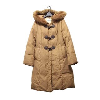 ロペ ダウンコート(レディース)の通販 300点以上 | ROPE'のレディース 華麗 美品!ROPE ショールカラーダウンコート ダウン90% Aライン ベージュ ダウンジャケット