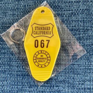 モーテル(Motel)のキイタグSD Motel Key Tag067(新品)スタンダードカリフォルニア(キーホルダー)