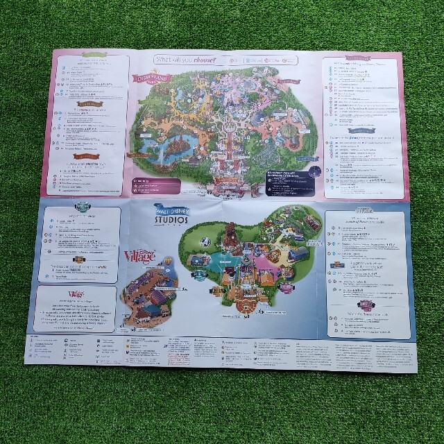 Disneyパリ MAP(英語版) エンタメ/ホビーの本(地図/旅行ガイド)の商品写真