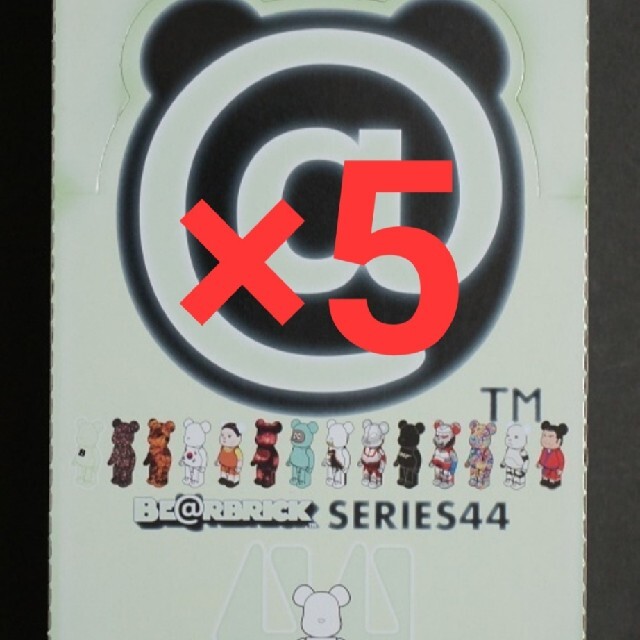 ハンドメイド5個セット be@rbrick series 44 カートン