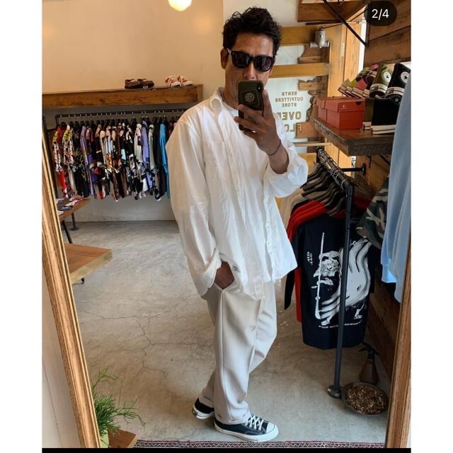 L】WACKO MARIA PLEATED TROUSERS (TYPE-2) L】WACKO MARIA PLEATED TROUSERS (TYPE-2)
