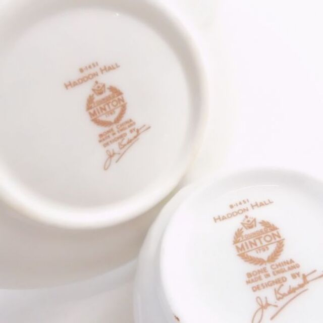 MINTON - ミントンハドンホール&ハドンホールブルーティーカップ MINTON - ミントンハドンホール&ハドンホールブルーティーカップ