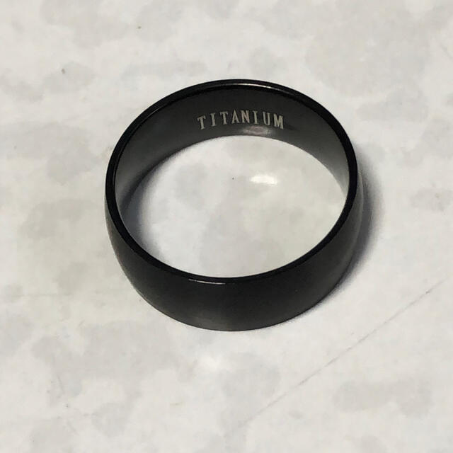 チタニウムリング　8.9.10号 メンズのアクセサリー(リング(指輪))の商品写真