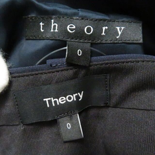 theory(セオリー)のセオリー スーツ ネイビー系 0 ウール 他 パンツ AM3217B18 レディースのフォーマル/ドレス(スーツ)の商品写真