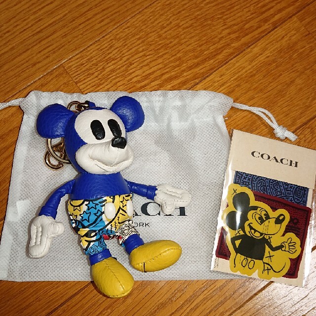 COACH × Disney ミッキー ぬいぐるみ 限定品-