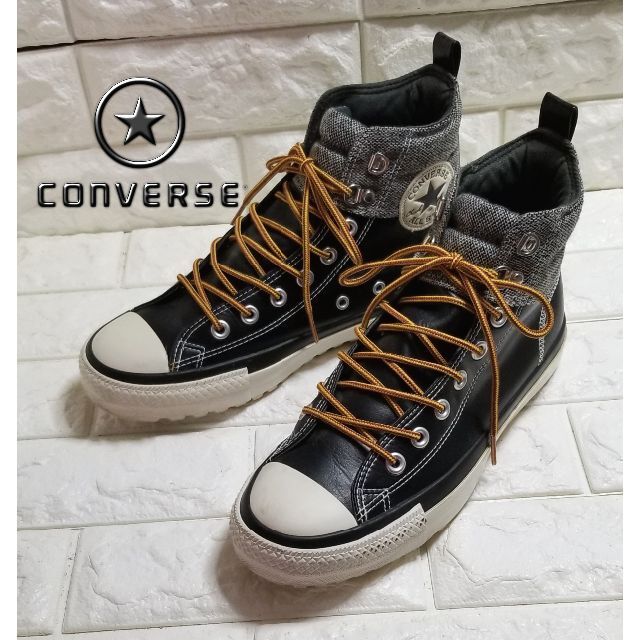 CONVERSE ALL STAR 25.5cm 白×黒靴/シューズ