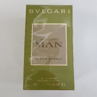 ブルガリ(BVLGARI)の新品未開封BVLGARIブルガリマンウッドネロリオードパルファム100ml(香水(男性用))