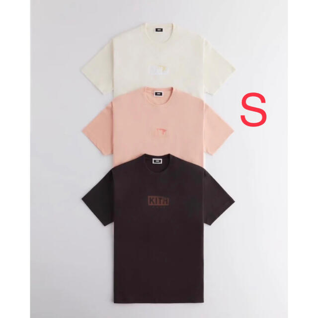 kith treats ice cream  tee  PINK  箱付きPINKサイズ