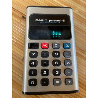 カシオ(CASIO)のレトロ    電卓  CASIO   カシオ  (OA機器)