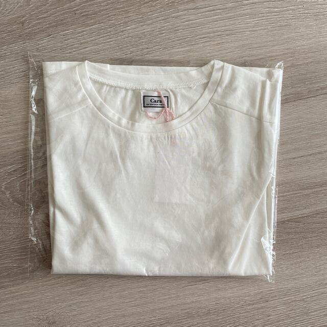 BEAUTY&YOUTH UNITED ARROWS(ビューティアンドユースユナイテッドアローズ)のslit sleeve silket tee（white） レディースのトップス(Tシャツ(半袖/袖なし))の商品写真