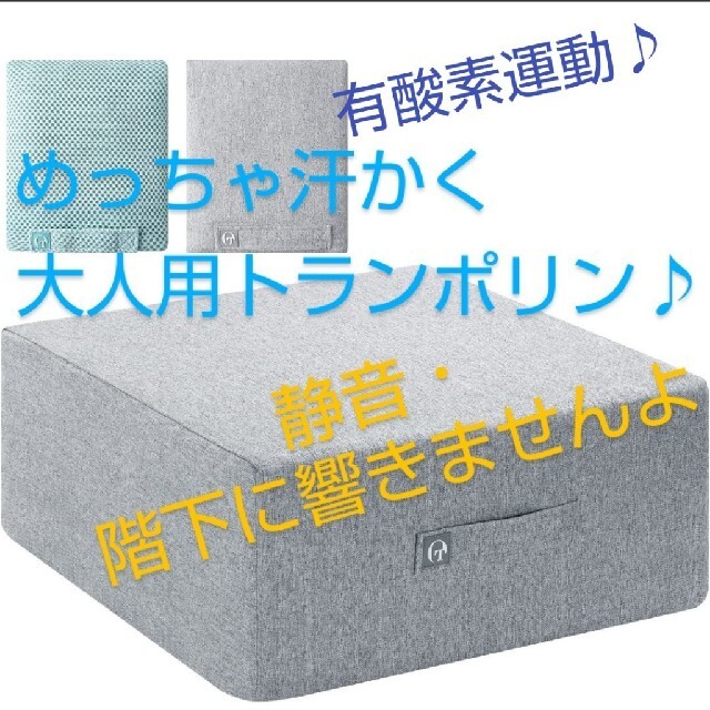 大人用トランポリン  有酸素運動 耐荷100kg 、静音・階下への振動も心配無用 キッズ/ベビー/マタニティのおもちゃ(その他)の商品写真