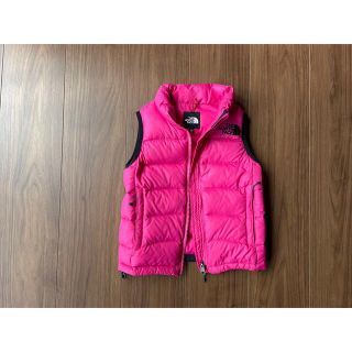 ノースフェイス(THE NORTH FACE) ダウンベスト 子供 ジャケット/上着