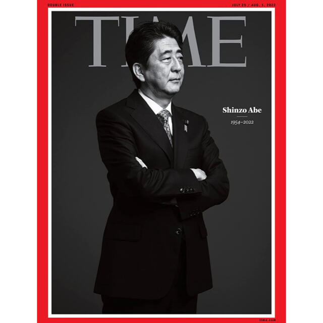 TIME誌July 25 - Aug1合併号 2022 安倍晋三