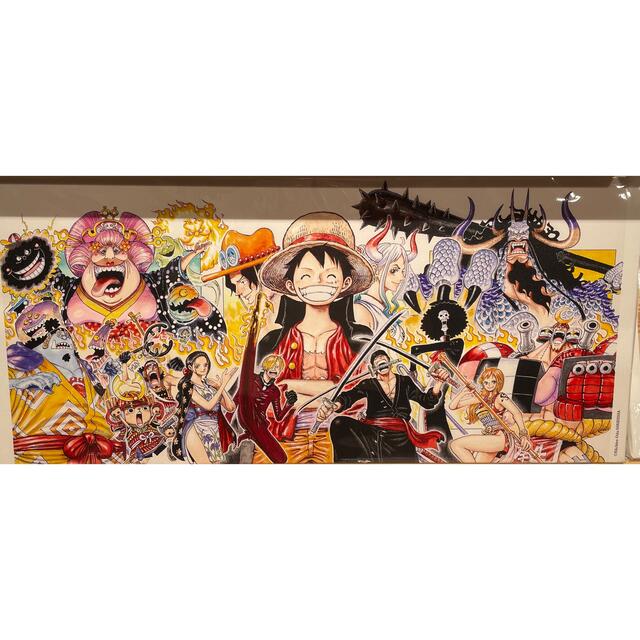 ONE PIECE フルカラーアートボード つながる表紙イラスト 25周年