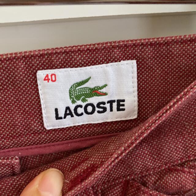 LACOSTE(ラコステ)のパンツ　デニム　ローライズジーンズ　ラコステ レディースのパンツ(デニム/ジーンズ)の商品写真