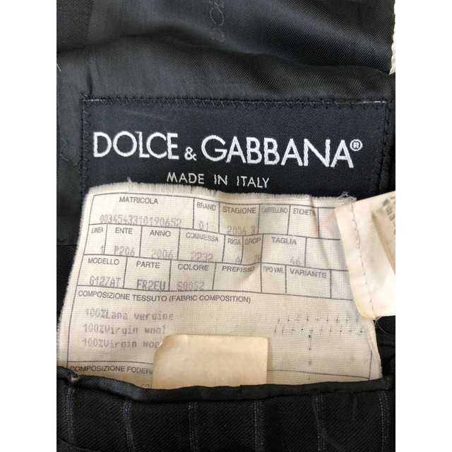 〇〇DOLCE & GABBANA ドルチェアンドガッバーナ メンズ スーツ