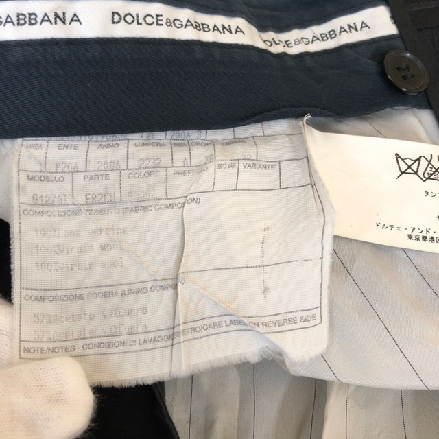 〇〇DOLCE & GABBANA ドルチェアンドガッバーナ メンズ スーツ