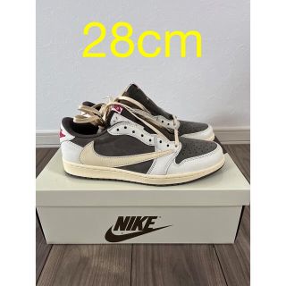 ナイキ(NIKE)のTravis Scott x Nike Air Jordan 1 Low 28(スニーカー)