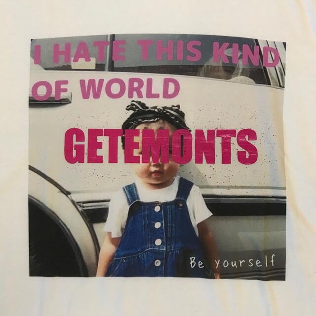 GETEMONTS Tシャツ （匿名性でアル限りに於いて） | フリマアプリ ラクマ