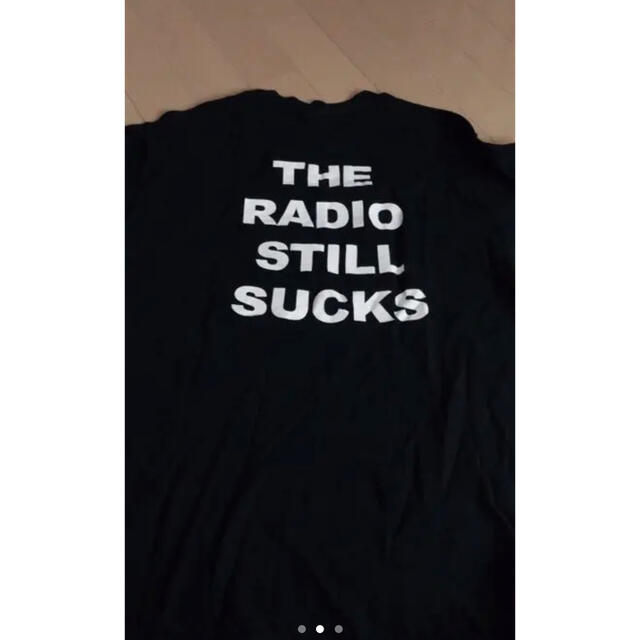 Hanes(ヘインズ)のthe  ataris Tシャツ サイズM黒 radio still sucks メンズのトップス(Tシャツ/カットソー(半袖/袖なし))の商品写真