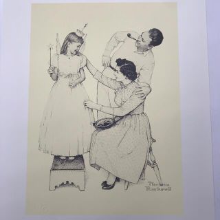 ★L1★ NORMAN ROCKWELL ノーマン・ロック・ウェル リト...(版画)