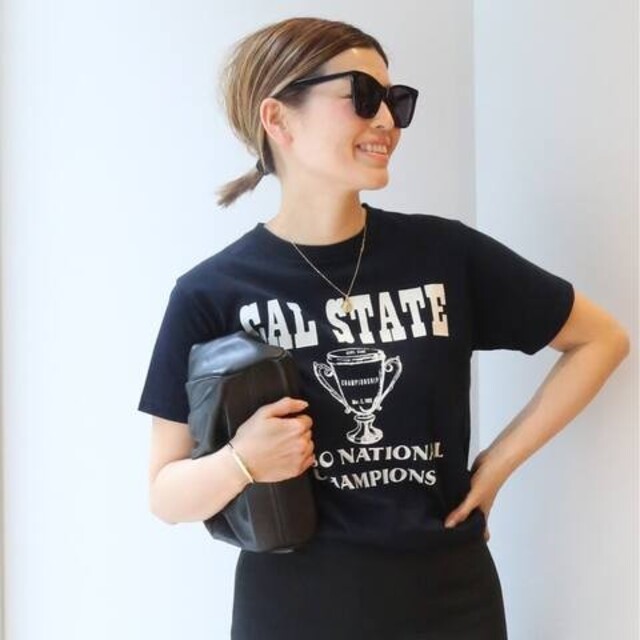 Deuxieme Classe ドゥーズィエムクラス　CALSTATE Tシャツ