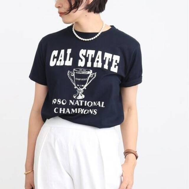 Deuxieme Classe ドゥーズィエムクラス　CALSTATE Tシャツ