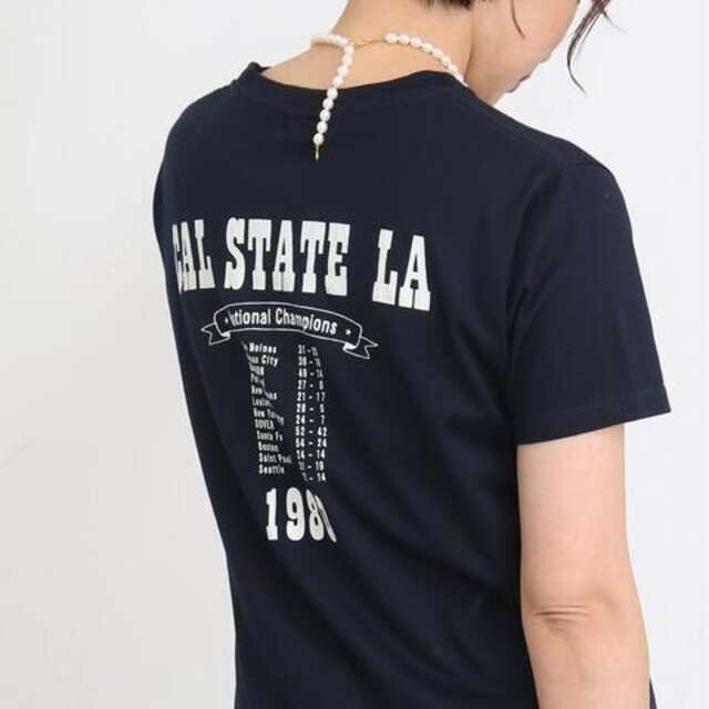 DEUXIEME CLASSE(ドゥーズィエムクラス)のDeuxieme Classe ドゥーズィエムクラス　CALSTATE Tシャツ レディースのトップス(Tシャツ(半袖/袖なし))の商品写真