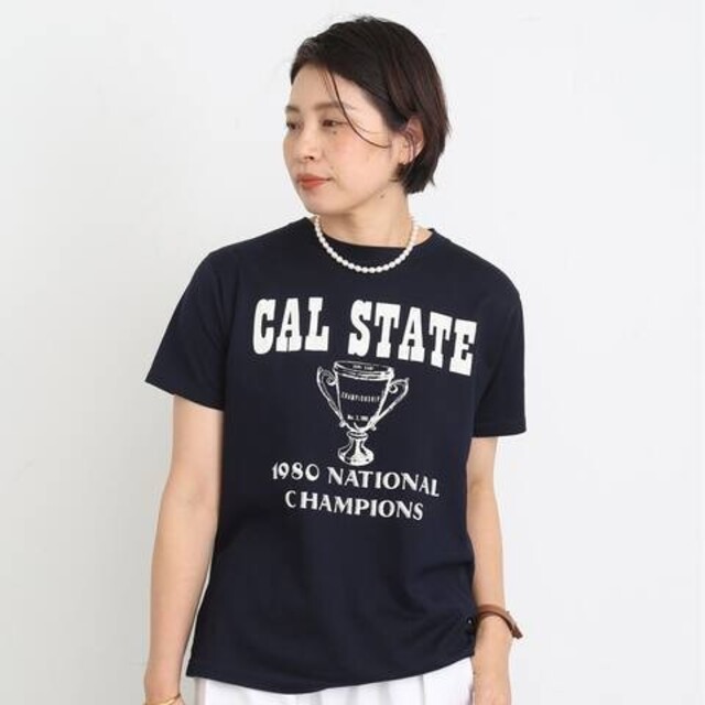 DEUXIEME CLASSE(ドゥーズィエムクラス)のDeuxieme Classe ドゥーズィエムクラス　CALSTATE Tシャツ レディースのトップス(Tシャツ(半袖/袖なし))の商品写真