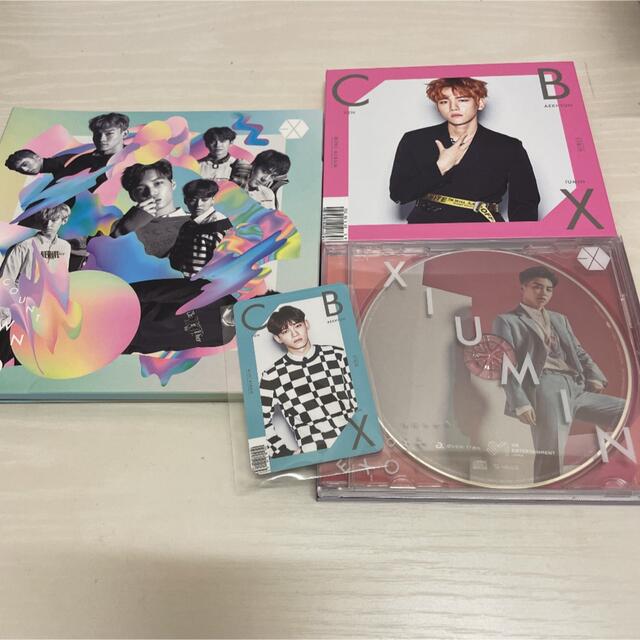 EXO CD トレカセット　ベッキョン　チェン　シウミン チケットの音楽(K-POP/アジア)の商品写真