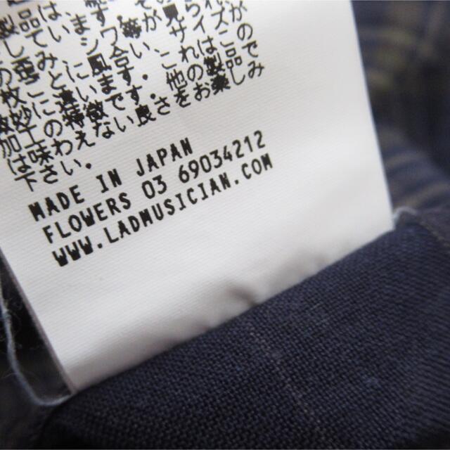 LAD MUSICIAN(ラッドミュージシャン)の専用 LAD MUSICIAN チェック柄 シャツ  ラッドミュージシャン M メンズのトップス(シャツ)の商品写真