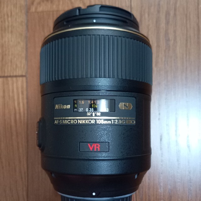 AF-S VR Micro-Nikkor 105mm f2.8 マクロレンズ美品