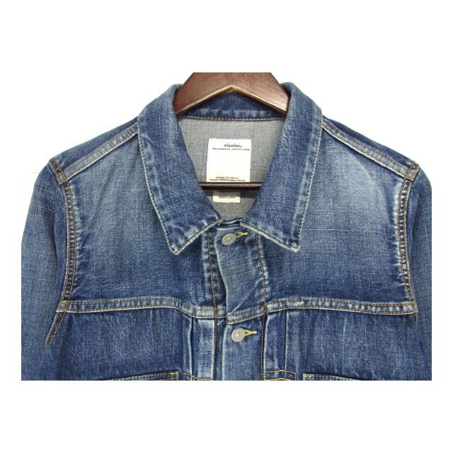 ビズビムVISVIM□19AW SS 101 JKT DMGD デニムジャケット