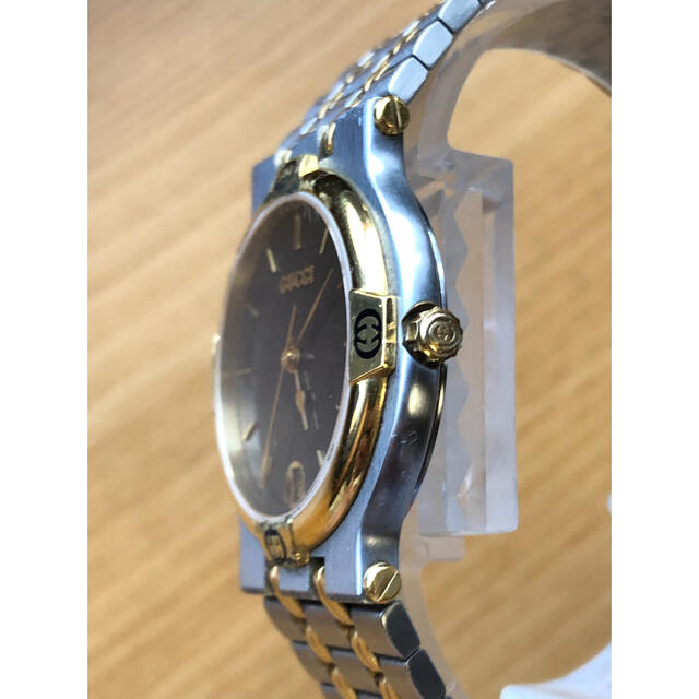 Gucci(グッチ)のGUCCI グッチ クォーツ デイト【9000M】【動作状況:良好】メンズモデル メンズの時計(腕時計(アナログ))の商品写真