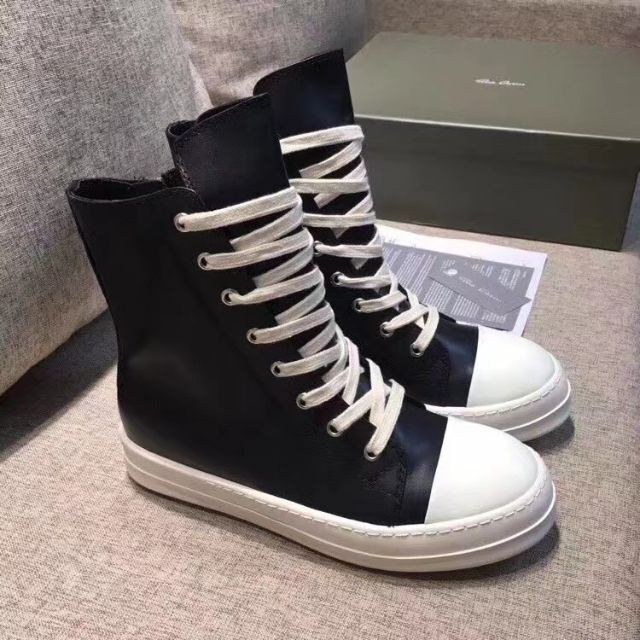 Rick Owens リックオウエンス 16SSアイランドダンクレザースニーカー
