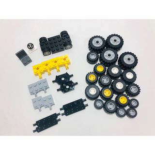 レゴ(Lego)の【新品未使用】レゴ　LEGO 車　タイヤ　ホイール　いろいろ(知育玩具)