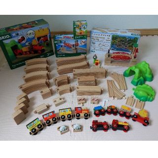 ブリオ(BRIO)の専用　BRIO ブリオ　レール　電動　まとめ　大量(電車のおもちゃ/車)