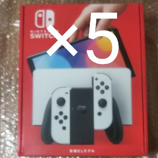 人気新品 Nintendo Switch - 新品、未使用 任天堂Switch有機ELホワイト